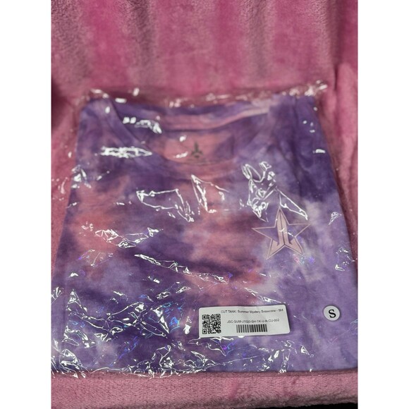 Jeffree Star Tops - New Jeffree Star Purple Summer Tie dye Tank Top Cutoff S Small BNIB NWT